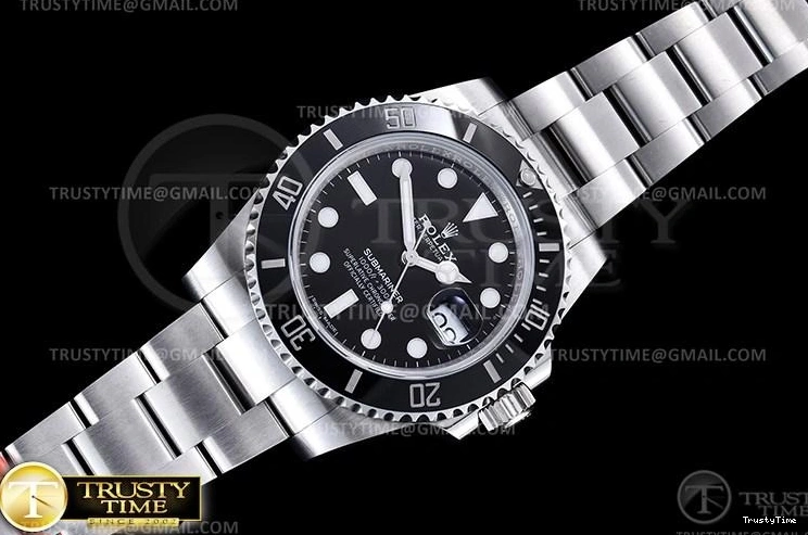 0327 ROLSUB0282 – Submariner 116610LN 904L SS SS Blk V2S ZZF SA Durable 1037